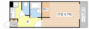 ドリームハイツ愛東3号館の物件間取画像